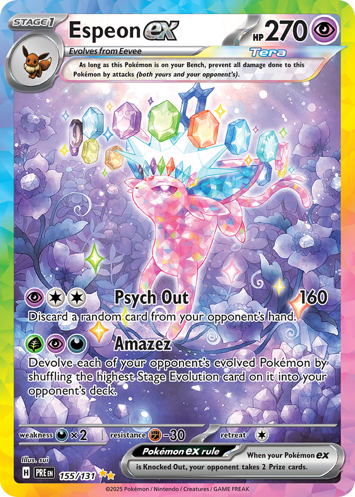 Espeon ex — SV: Prismatic Evolutions #155/131