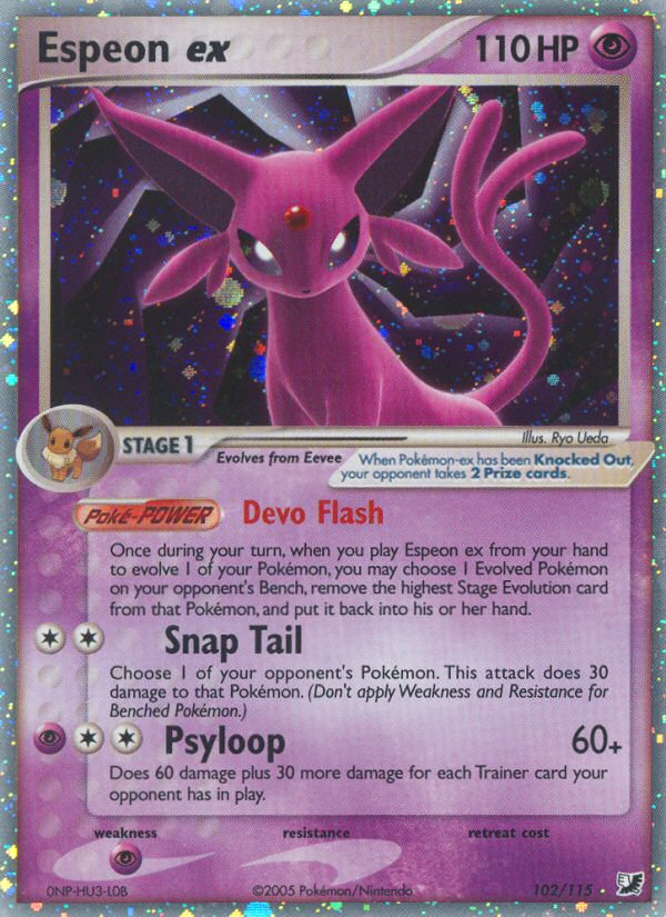 Espeon ex — World Championship Decks #102/115