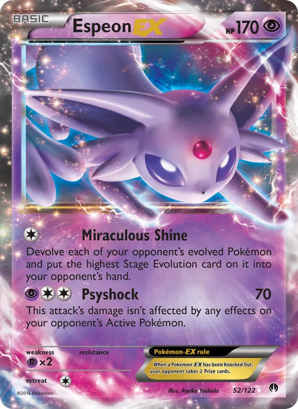 Espeon EX — World Championship Decks #52/122