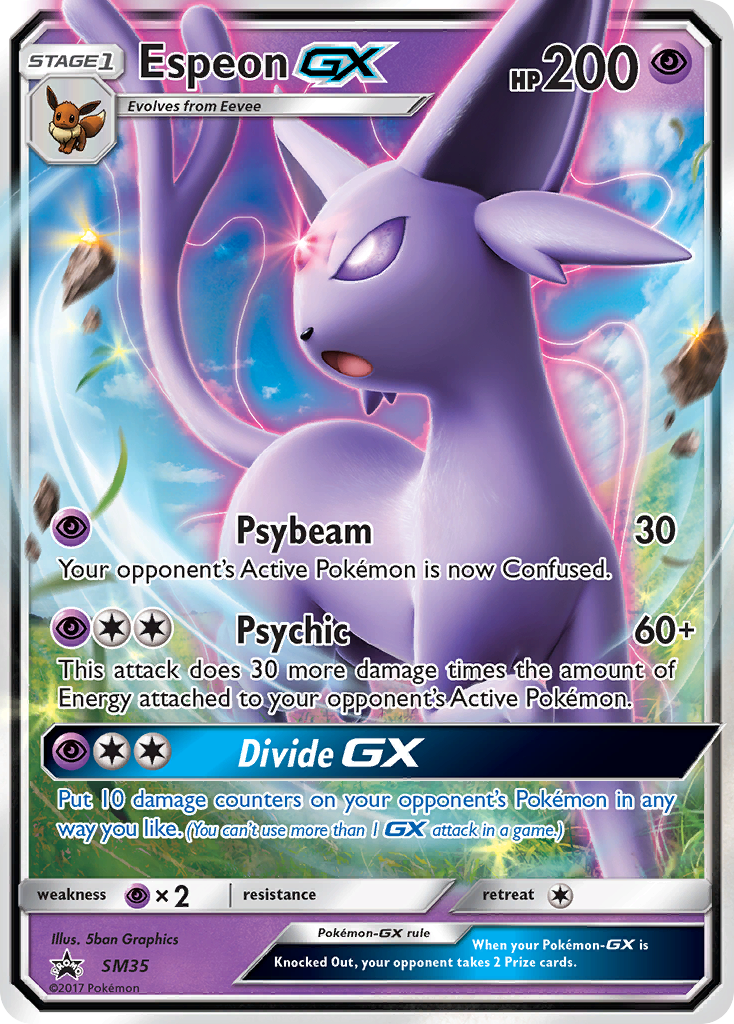 Espeon GX — Jumbo Cards #SM35