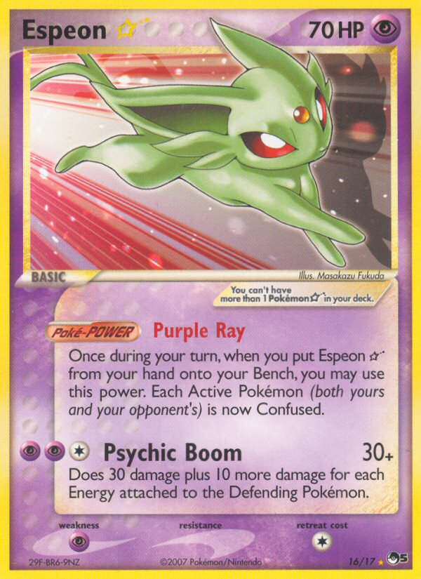 Espeon Star — POP Series 5 #016/017