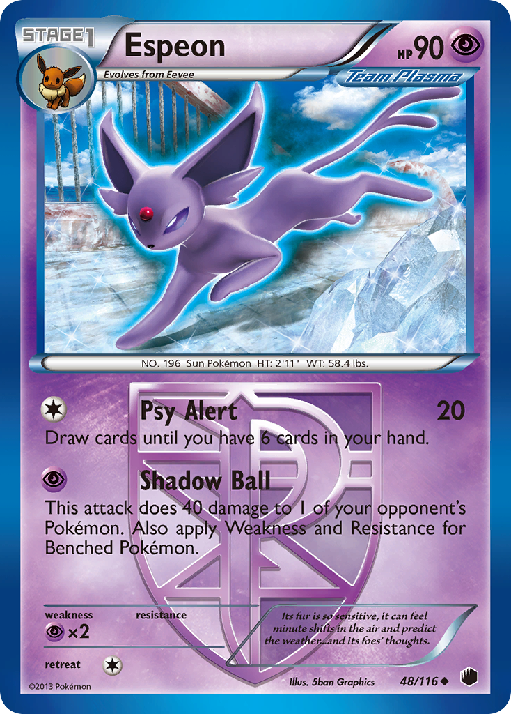 Espeon (Team Plasma) — Plasma Freeze #48/116