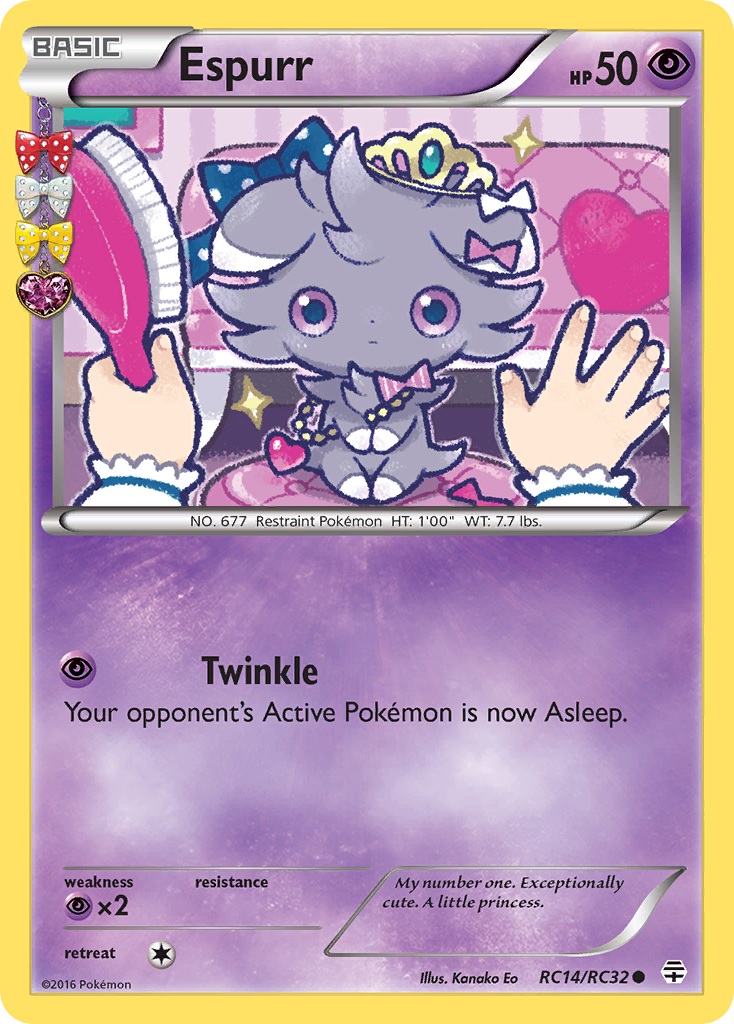 Espurr — Generations: Radiant Collection #RC14/RC32