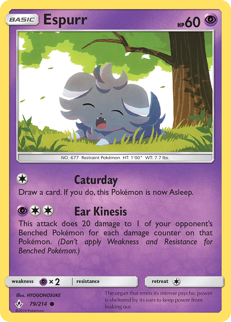 Espurr — SM - Unbroken Bonds #79/214