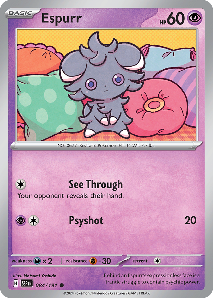 Espurr — SV08: Surging Sparks #084/191