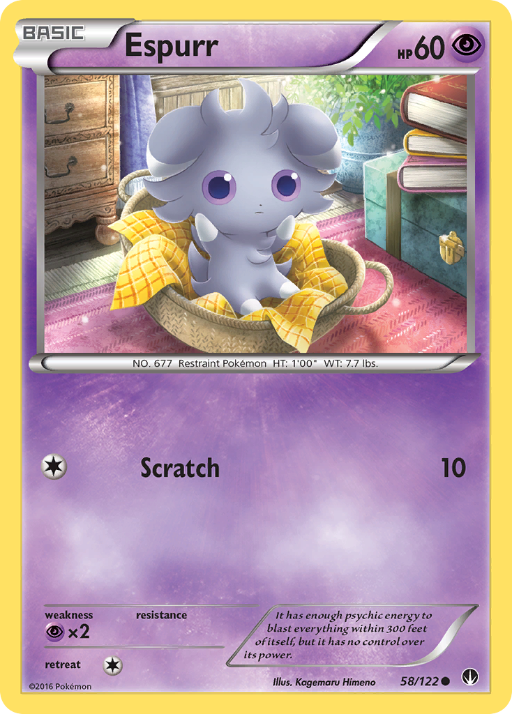 Espurr — XY - BREAKpoint #58/122