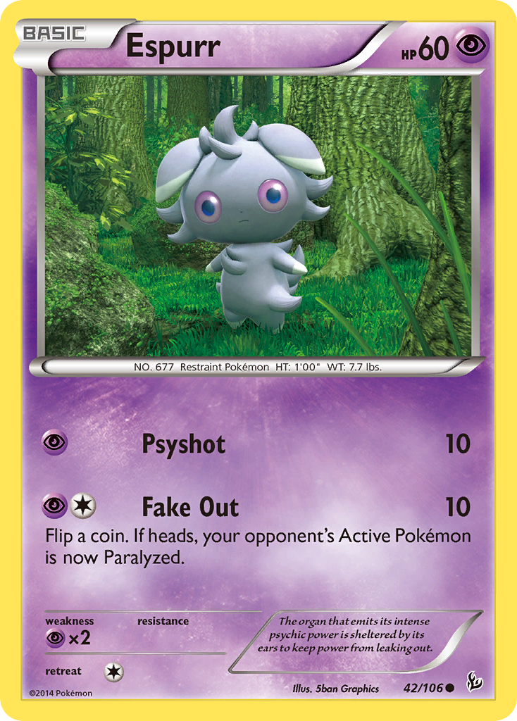 Espurr — XY - Flashfire #42/106