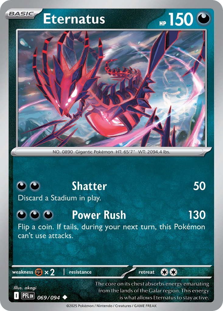 Eternatus — ME02: Phantasmal Flames #069/094