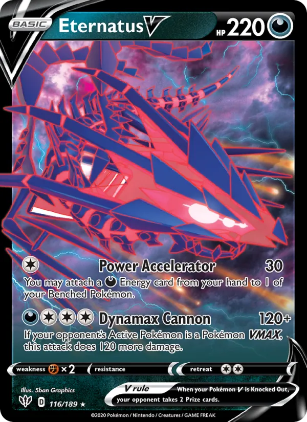 Eternatus V — Jumbo Cards #116/189