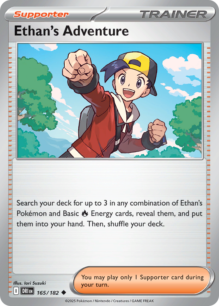 Ethan's Adventure — SV10: Destined Rivals #165/182