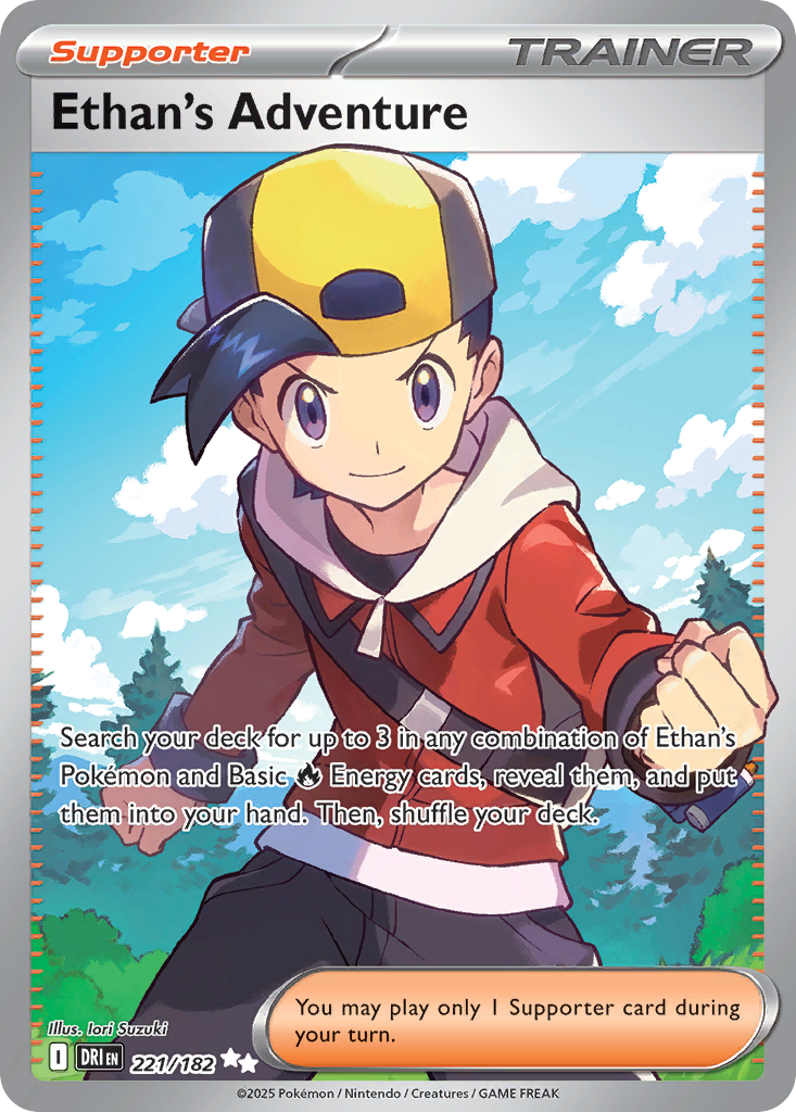 Ethan's Adventure — SV10: Destined Rivals #221/182
