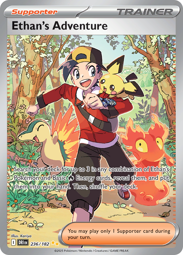 Ethan's Adventure — SV10: Destined Rivals #236/182