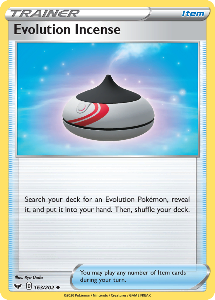 Evolution Incense — SWSH01: Sword & Shield Base Set #163/202