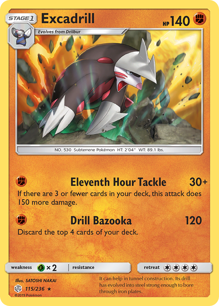 Excadrill — SM - Cosmic Eclipse #115/236