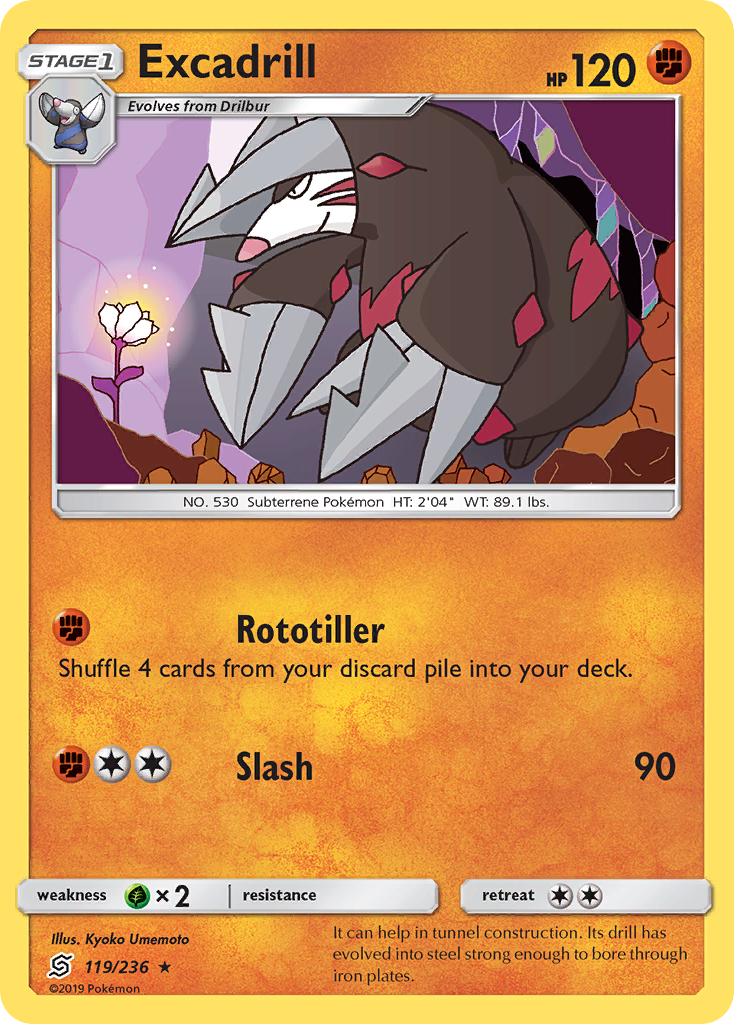 Excadrill — SM - Unified Minds #119/236
