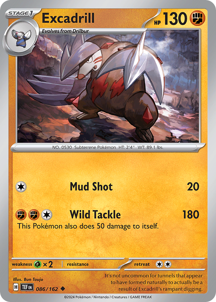Excadrill — SV05: Temporal Forces #086/162
