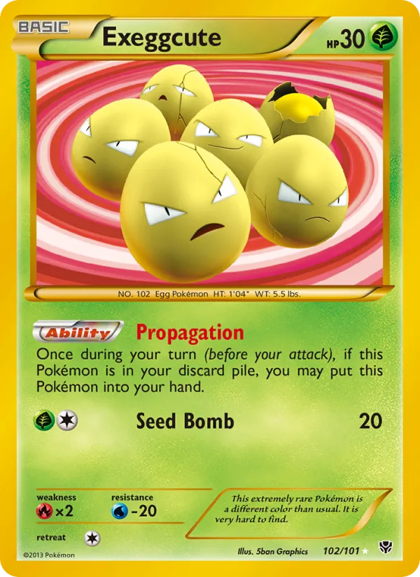 Exeggcute (102 Secret Rare)