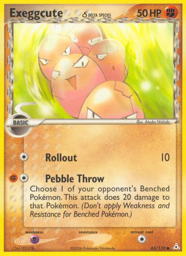 Exeggcute (Delta Species) — Holon Phantoms #65/110