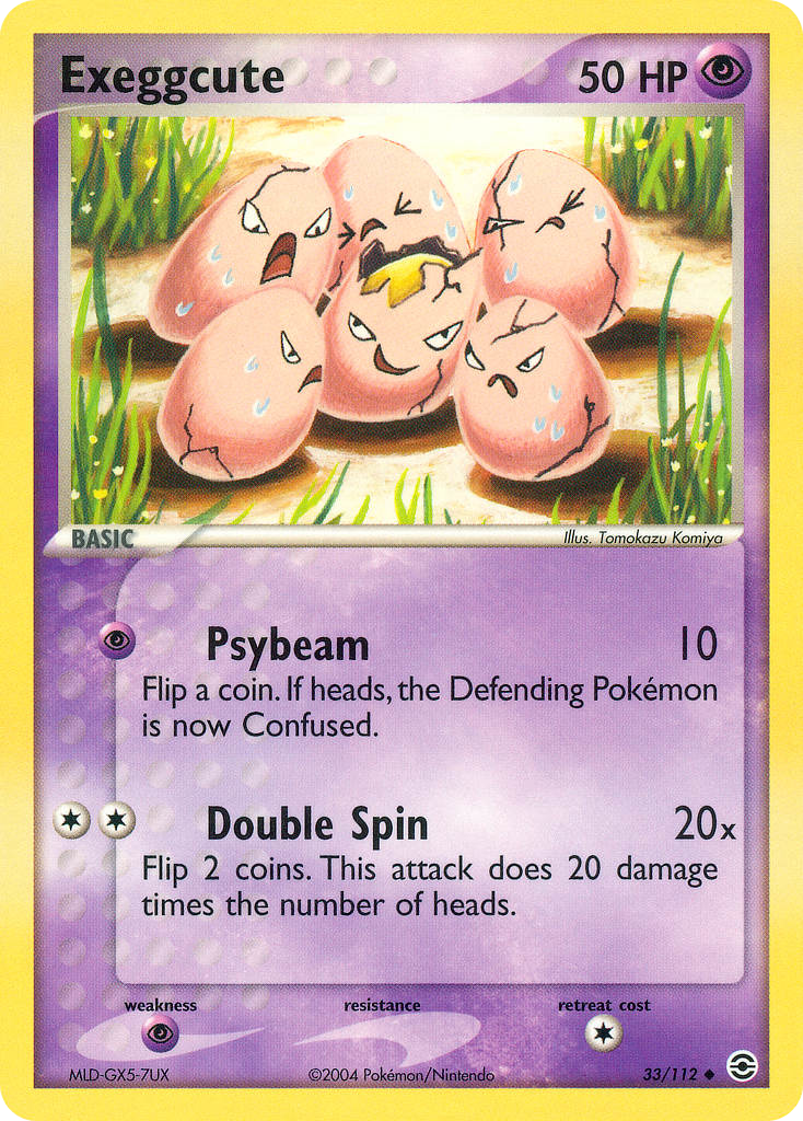 Exeggcute — FireRed & LeafGreen #33/112