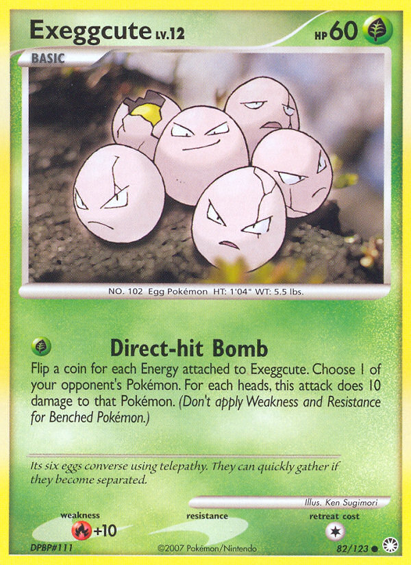 Exeggcute — Mysterious Treasures #82/123