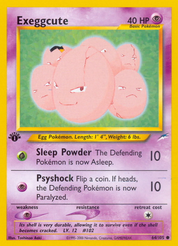 Exeggcute — Neo Destiny #064/105