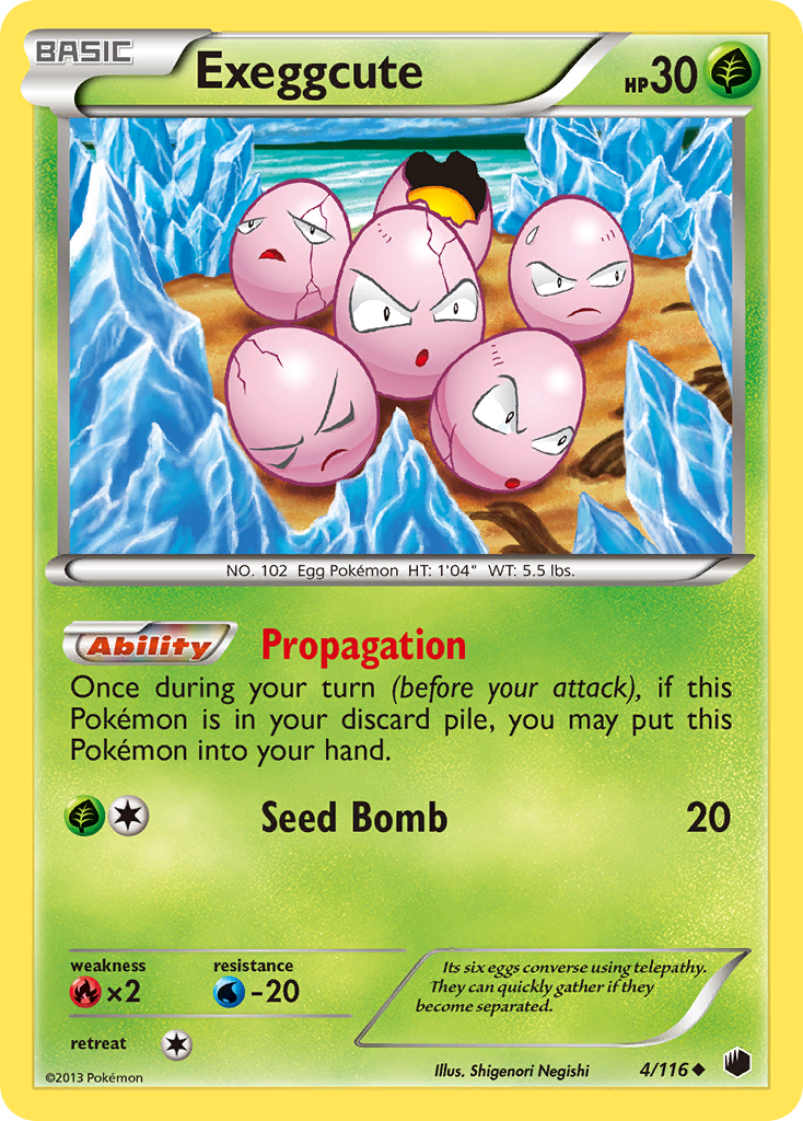 Exeggcute — Plasma Freeze #4/116