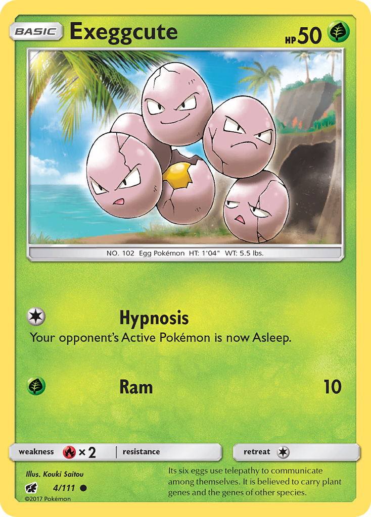 Exeggcute — SM - Crimson Invasion #4/111