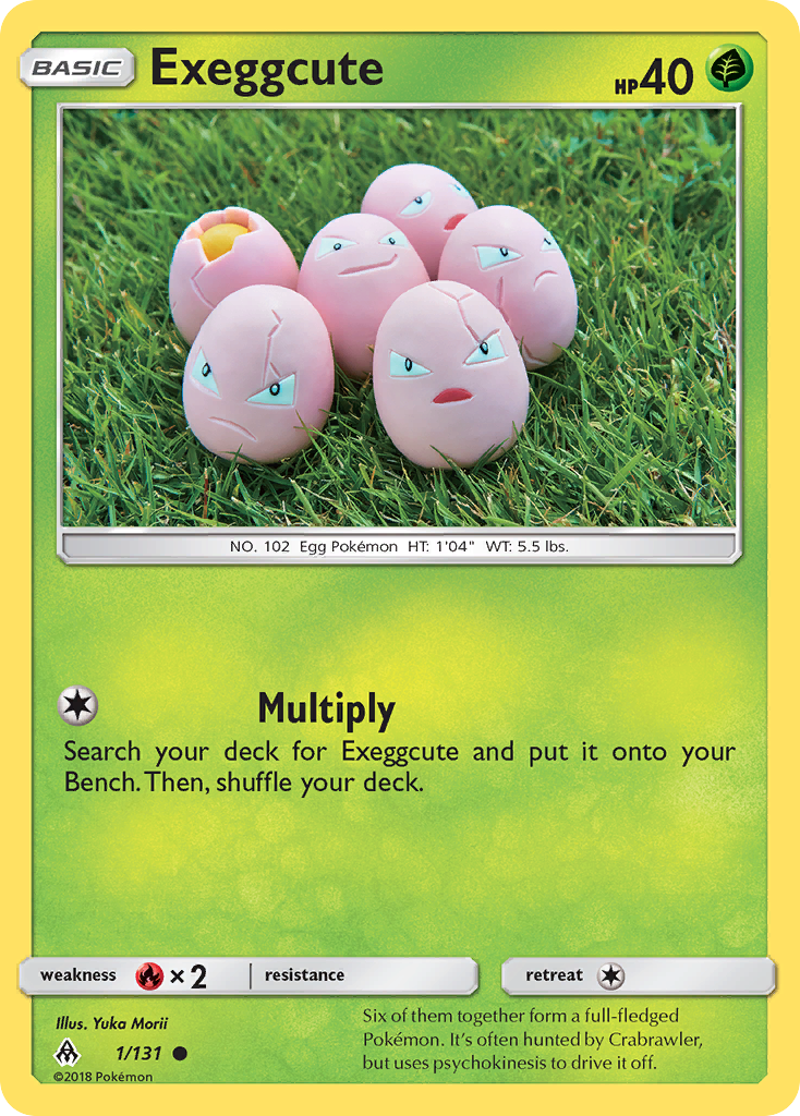 Exeggcute — SM - Forbidden Light #1/131