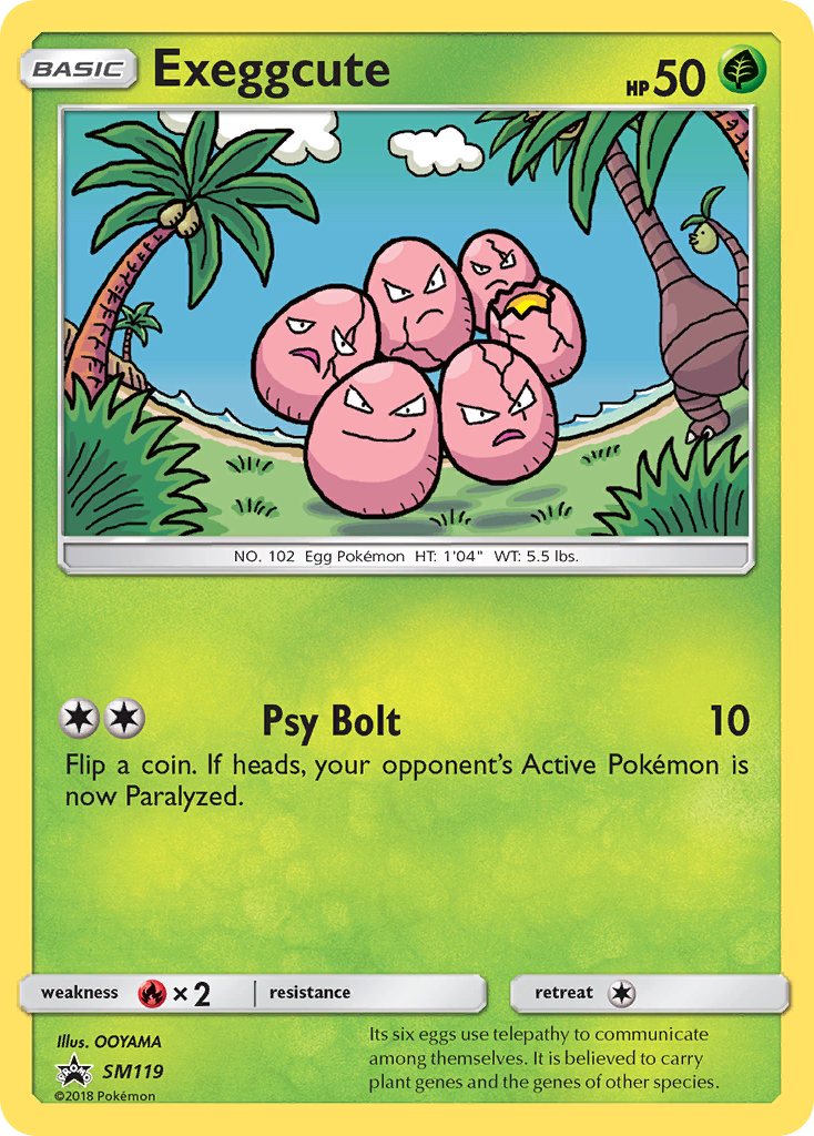 Exeggcute — SM Promos #SM119