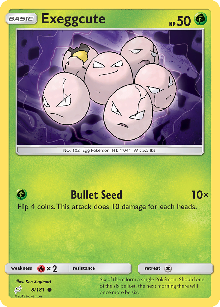 Exeggcute — SM - Team Up #8/181