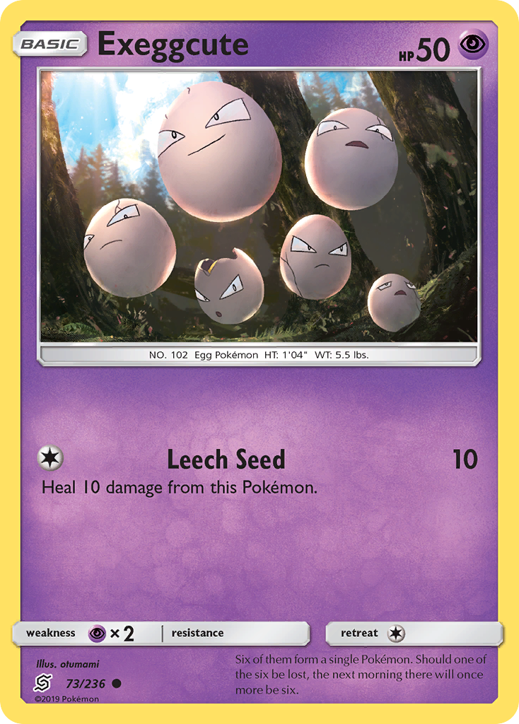 Exeggcute — SM - Unified Minds #73/236