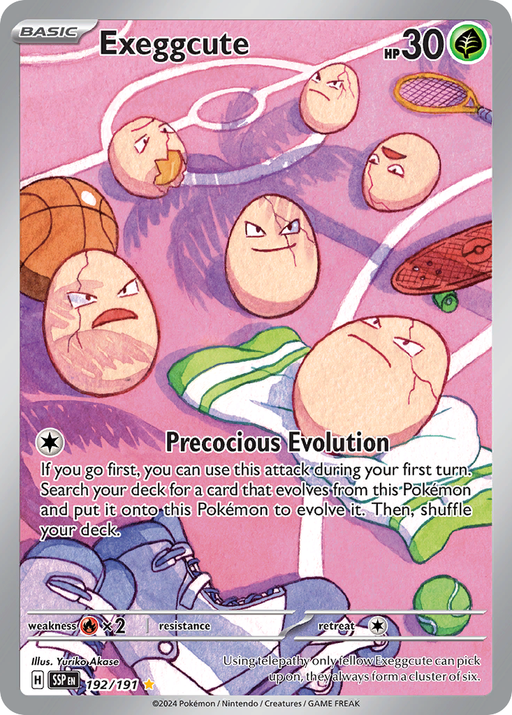 Exeggcute — SV08: Surging Sparks #192/191