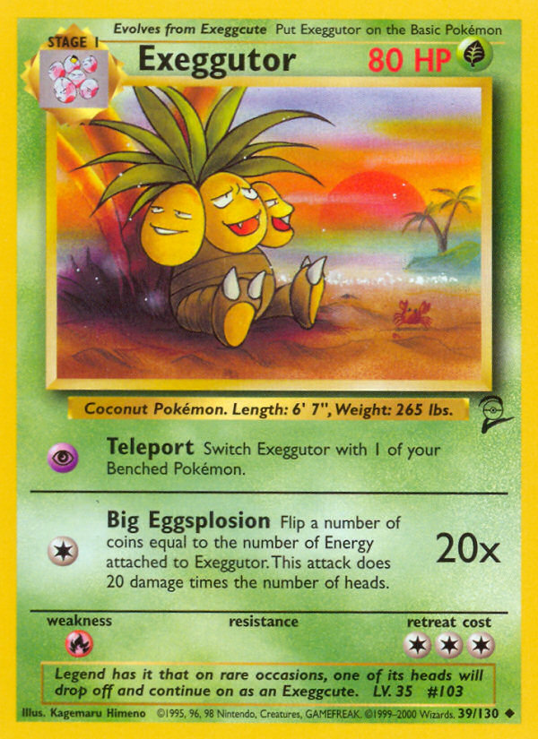 Exeggutor — Base Set 2 #039/130