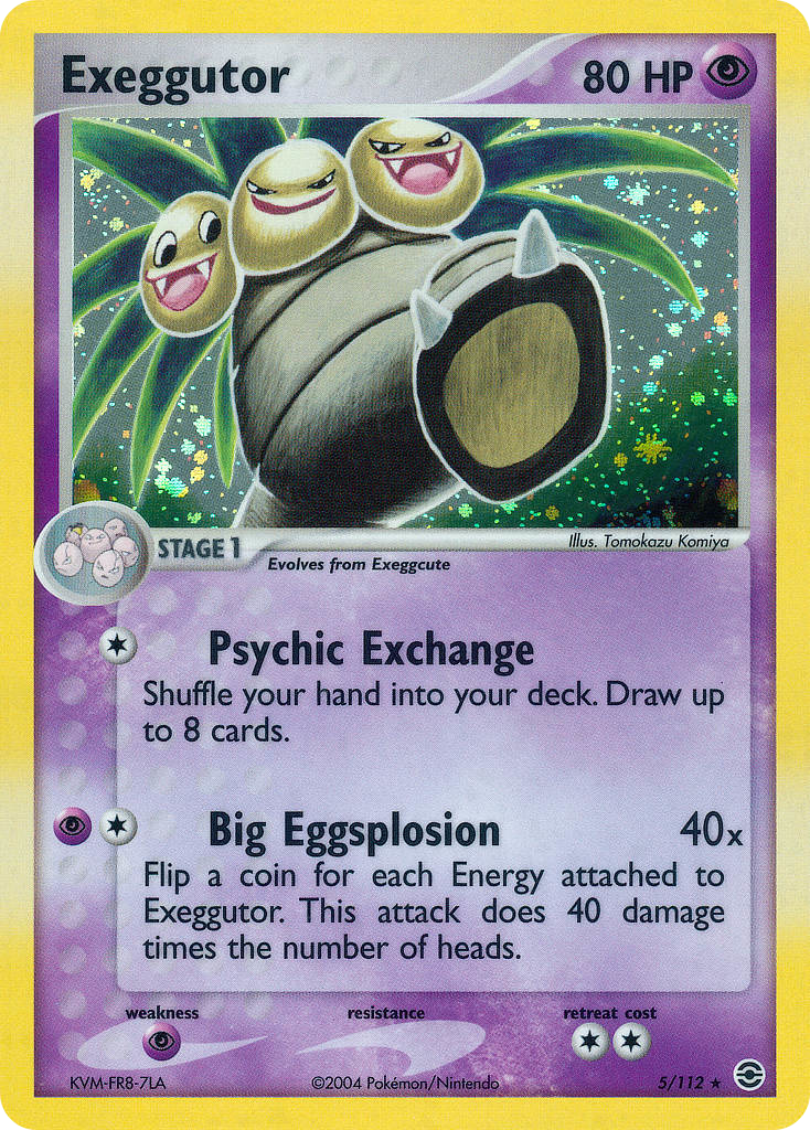 Exeggutor — FireRed & LeafGreen #5/112