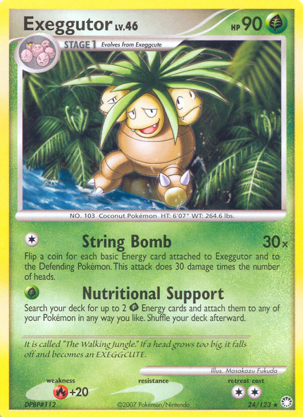 Exeggutor — Mysterious Treasures #24/123