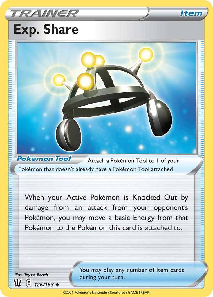 Exp. Share — SWSH05: Battle Styles #126/163