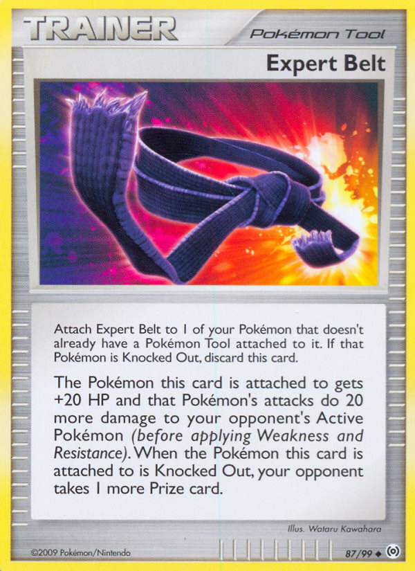 Expert Belt — League & Championship Cards #087/099