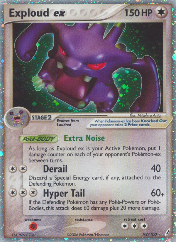 Exploud ex — Crystal Guardians #92/100