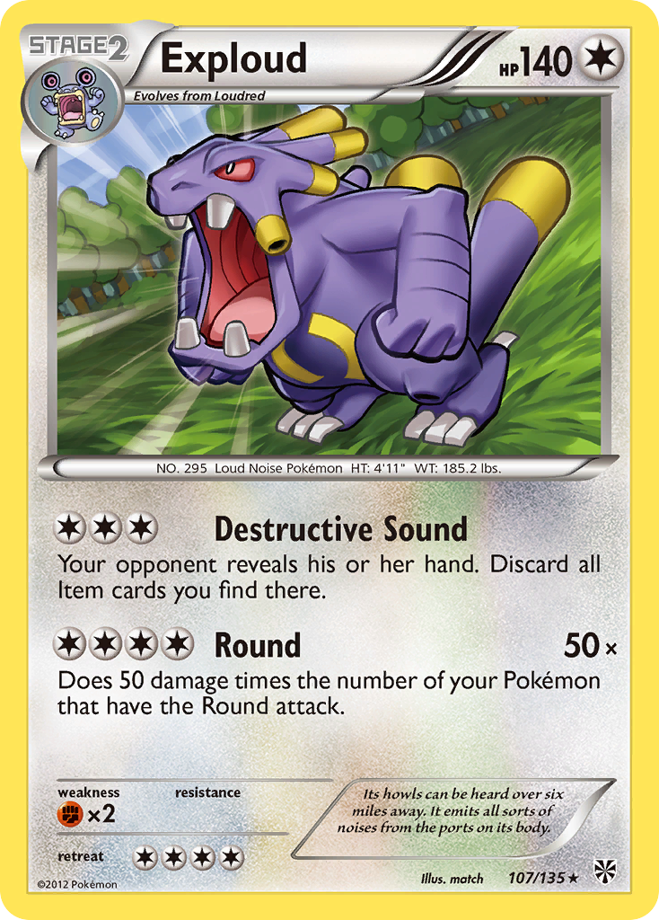 Exploud — Plasma Storm #107/135