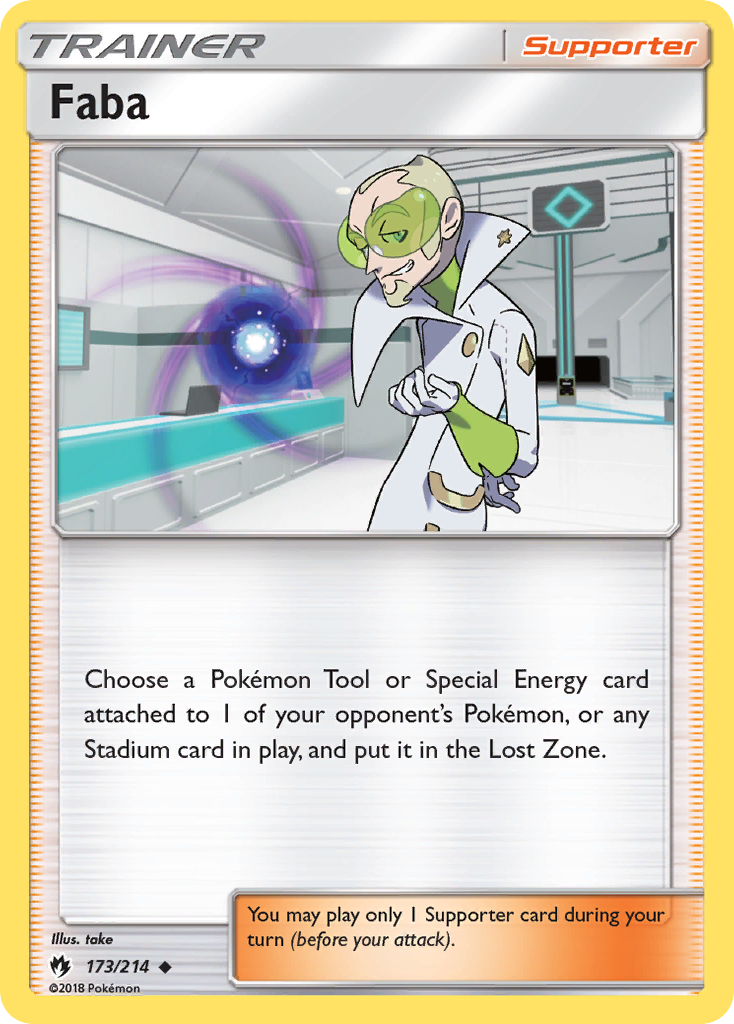 Faba — SM - Lost Thunder #173/214