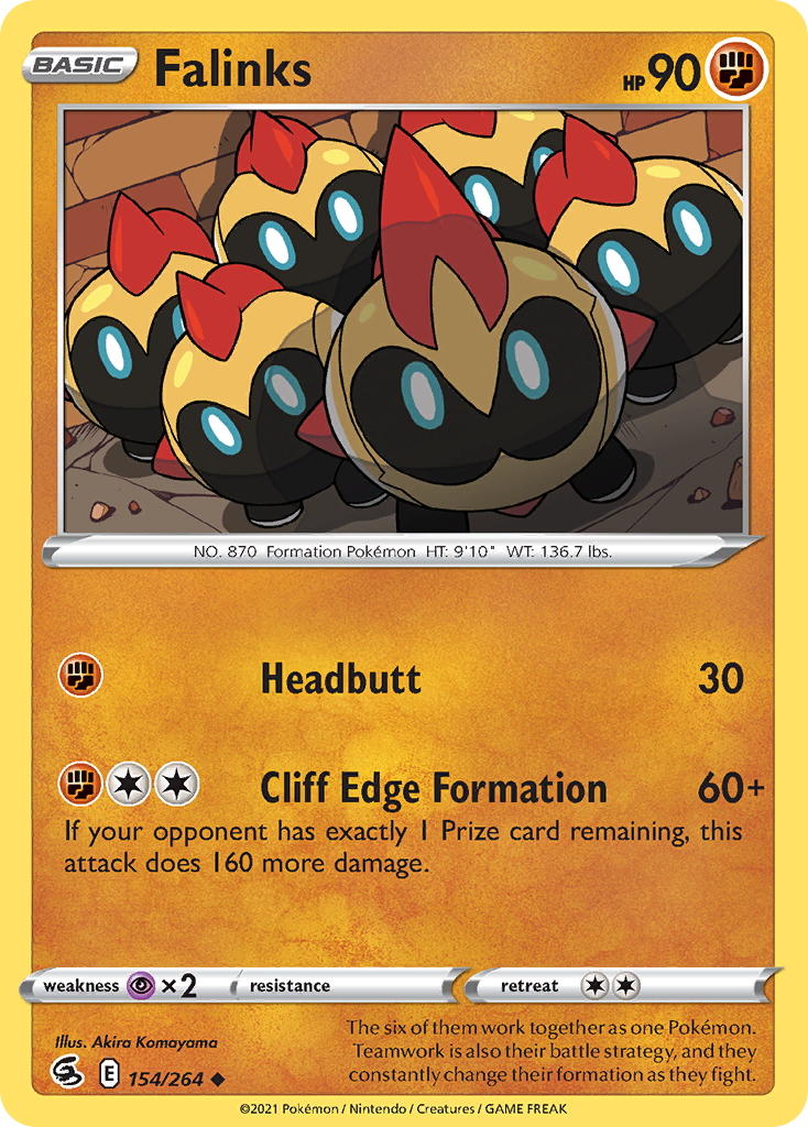 Falinks (154) — SWSH08: Fusion Strike #154/264