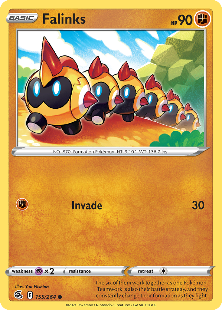 Falinks (155) — SWSH08: Fusion Strike #155/264