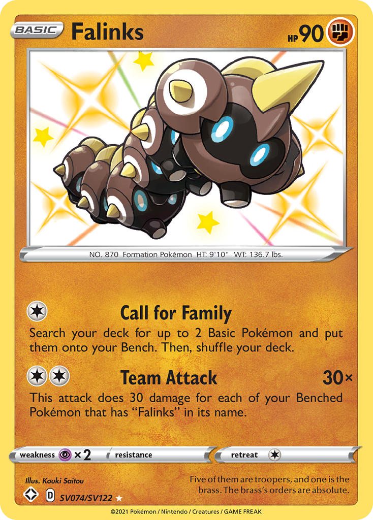 Falinks — Shining Fates: Shiny Vault #SV074/SV122