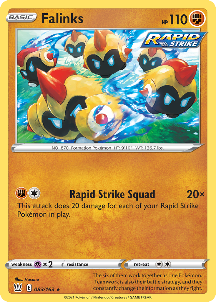 Falinks — SWSH05: Battle Styles #083/163