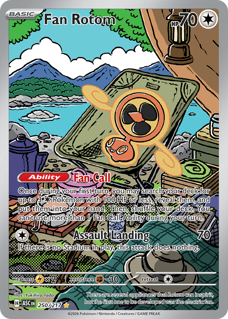 Fan Rotom — ME: Ascended Heroes #250/217