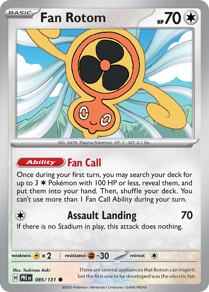 Fan Rotom (Poke Ball Pattern)