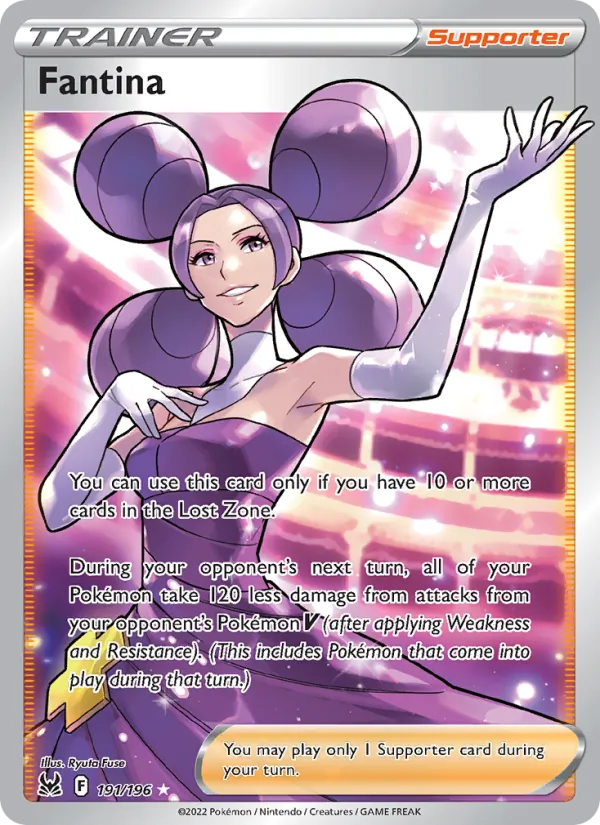 Fantina (Full Art) — SWSH11: Lost Origin #191/196