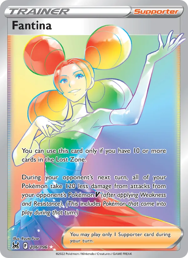 Fantina (Secret) — SWSH11: Lost Origin #206/196