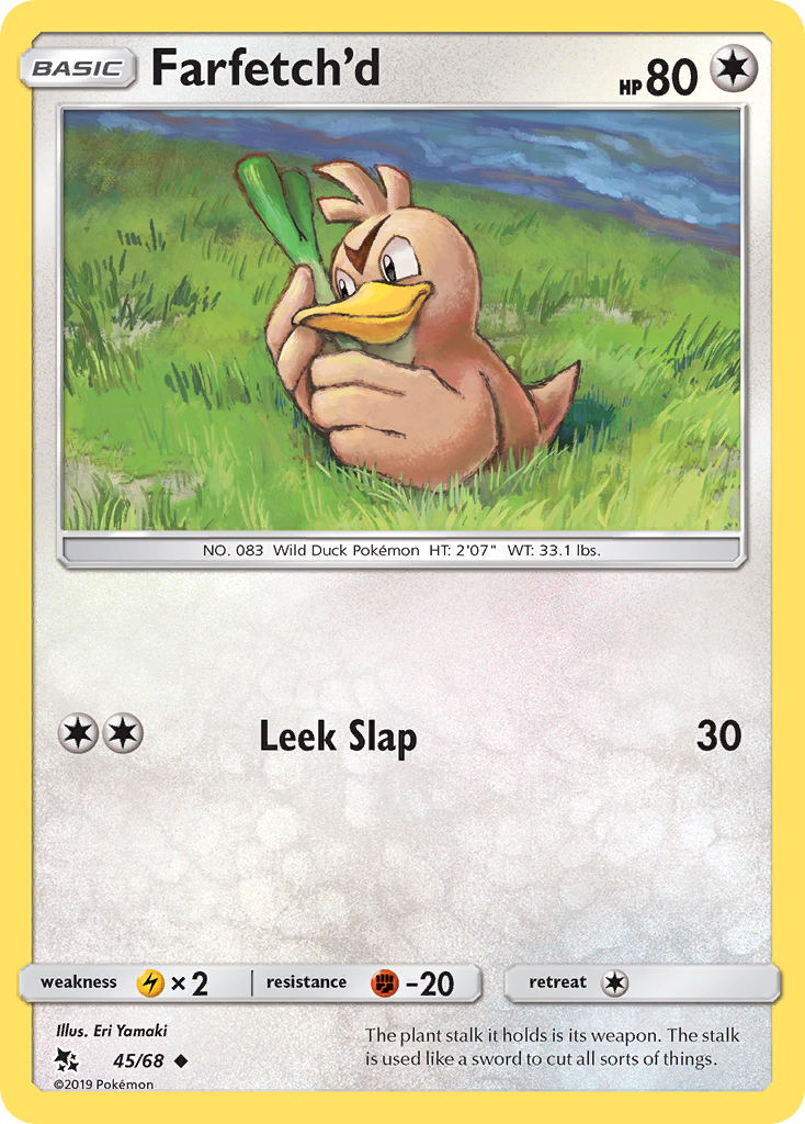 Farfetch'd — Hidden Fates #45/68