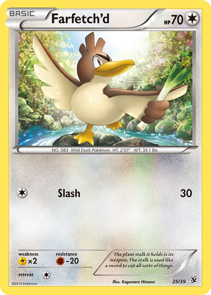 Farfetch'd — Kalos Starter Set #25/39